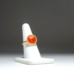 Ted Baker Rada Coral Crystal Rivoli Ring